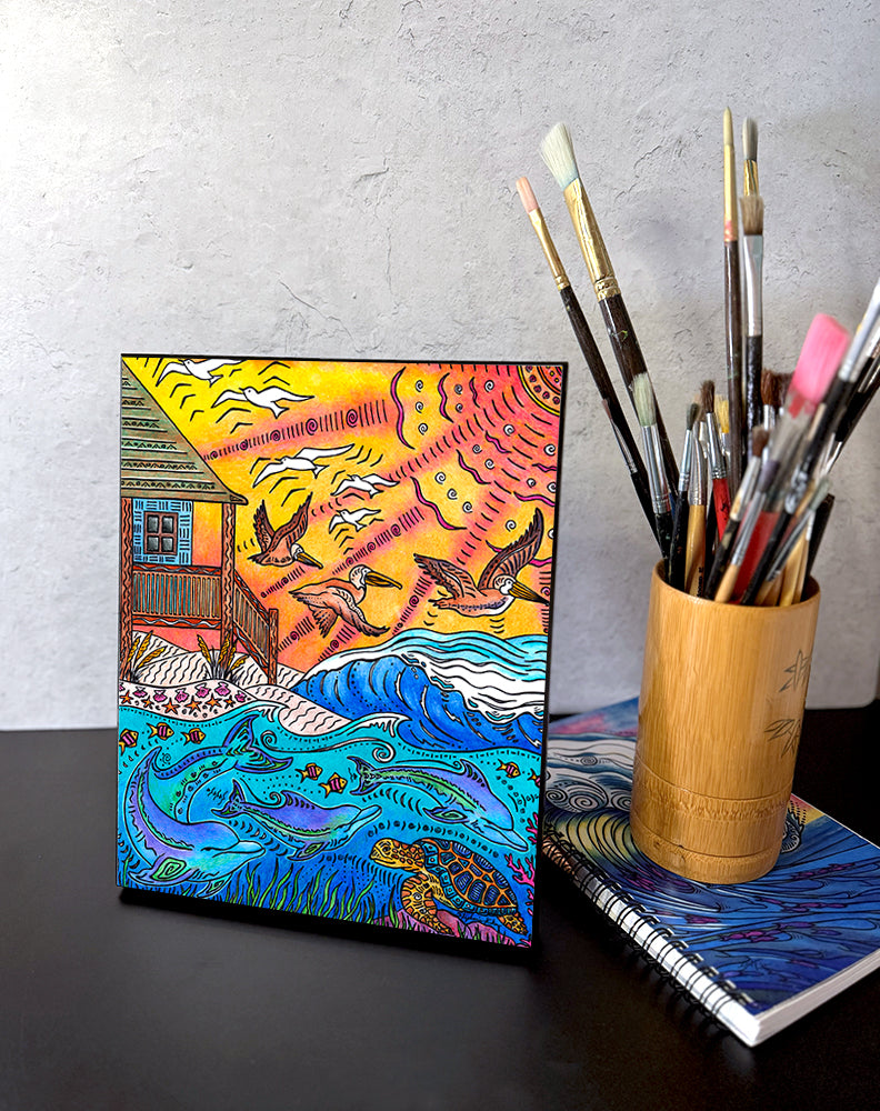 Oceanfront Wall Art Panel