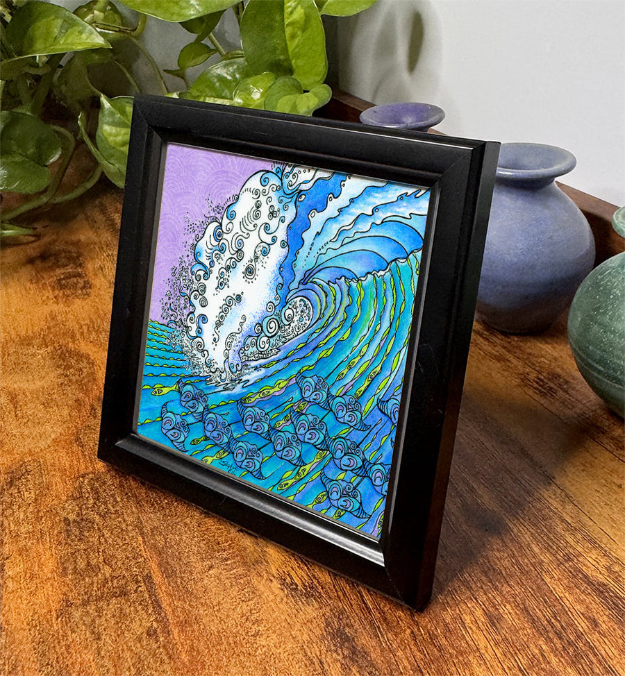 Ocean Life Framed Art