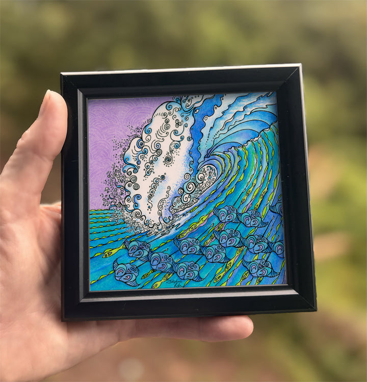 Ocean Life Framed Art