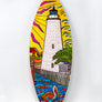 Ocracoke Island Surfboard Wall Art
