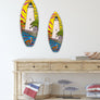 Ocracoke Island Surfboard Wall Art
