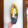 Ocracoke Island Surfboard Wall Art