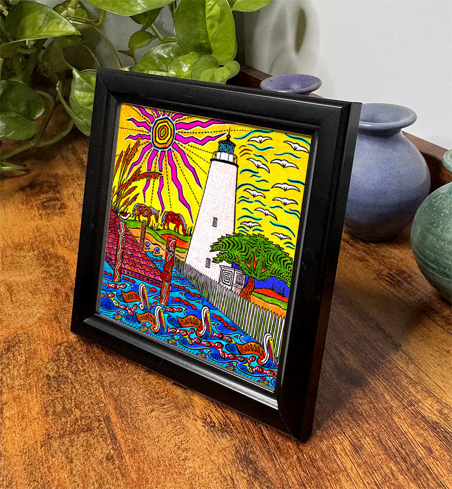 Ocracoke Island Framed Art