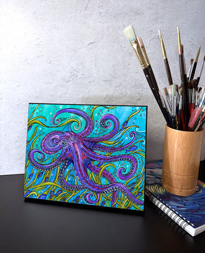 Octopus Wall Art Panel