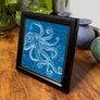 Octopus One Color Framed Art