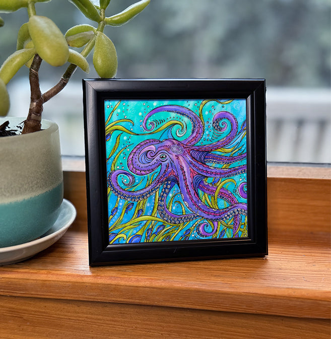 Octopus Framed Art