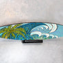Palm Trees and Waves Surfboard Wall Art