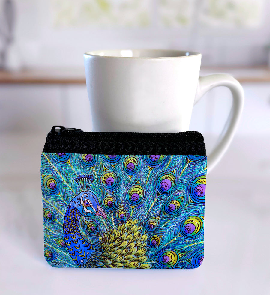 Peacock Coin Bag