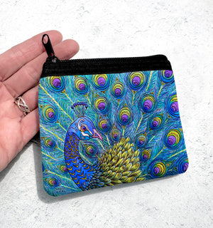 Peacock Coin Bag