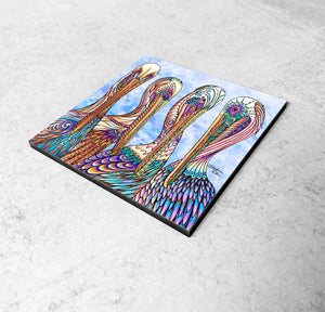 Pelican Party Magnet