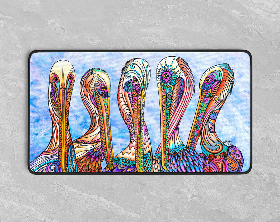 Pelican Party Desk Mat