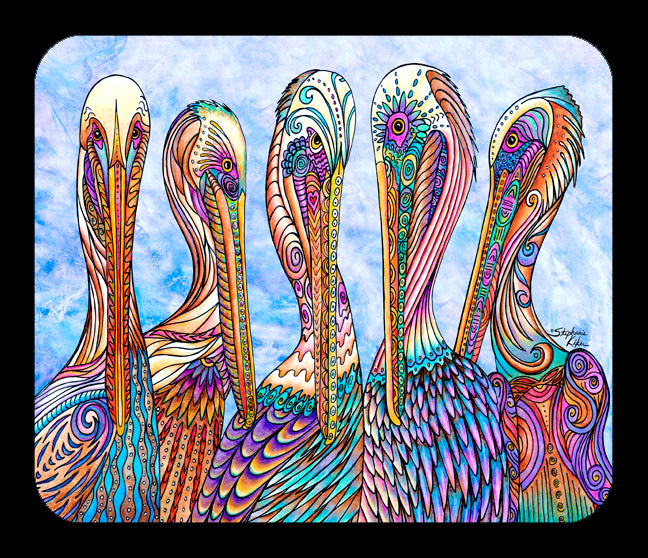 Pelican Party Mousepad