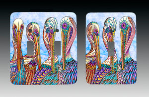 Pelican Party Light Switch Cover