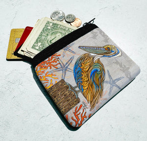 Pelican Perch Coin Bag