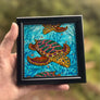 Primitive Loggerhead Framed Art