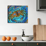 Primitive Crab Wall Art Panel