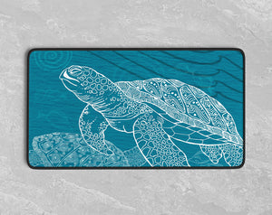 Sea Turtle One Color Desk Mat