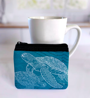 Sea Turtles One Color Coin Bag