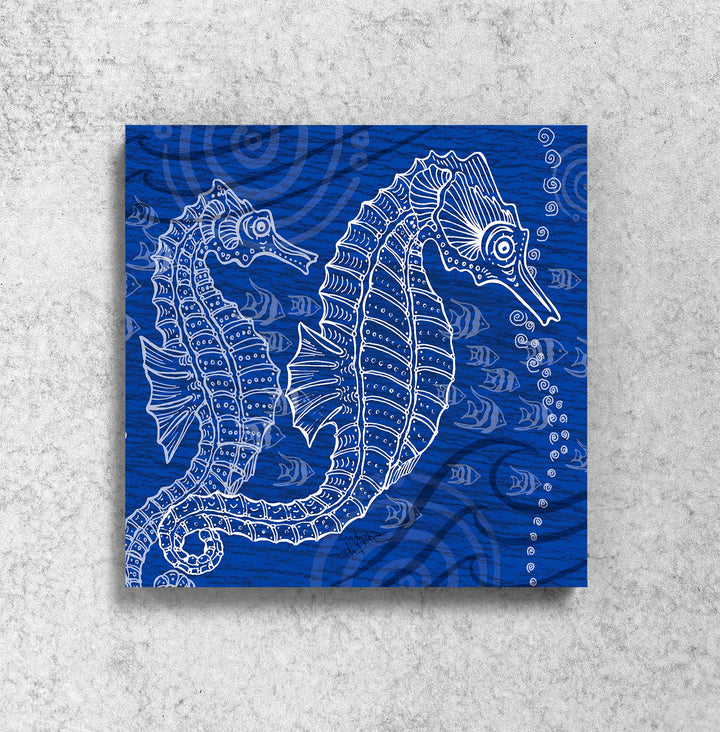Seahorses One Color Magnet