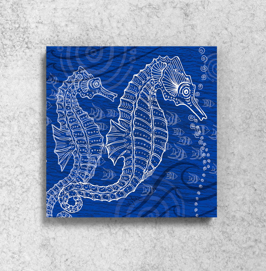 Seahorses One Color Magnet