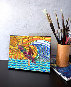 Summer Sun Wall Art Panel