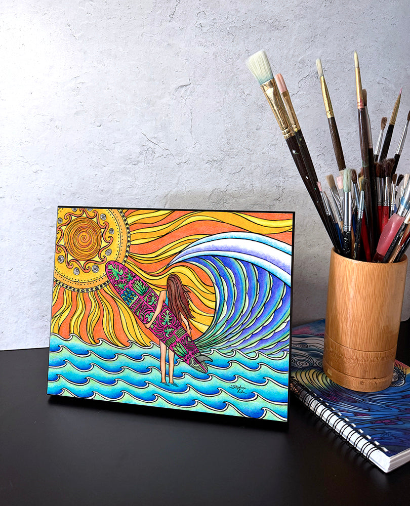 Summer Sun Wall Art Panel
