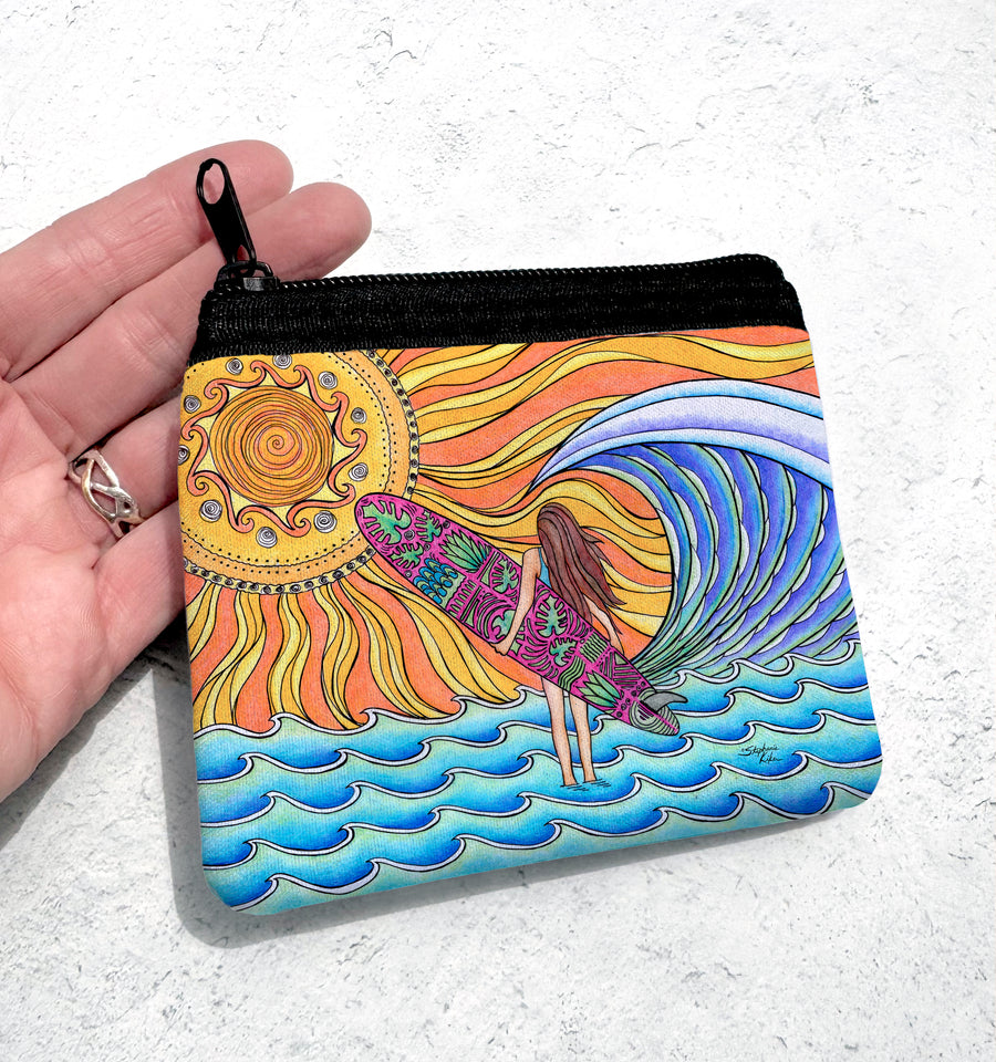 Summer Sun Coin Bag