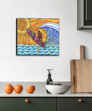 Summer Sun Wall Art Panel