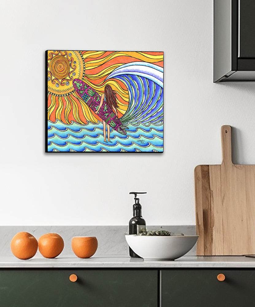 Summer Sun Wall Art Panel