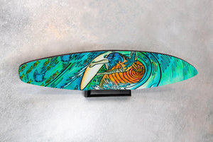 Sunset Surfer Surfboard Wall Art – Stephanie Kiker Designs