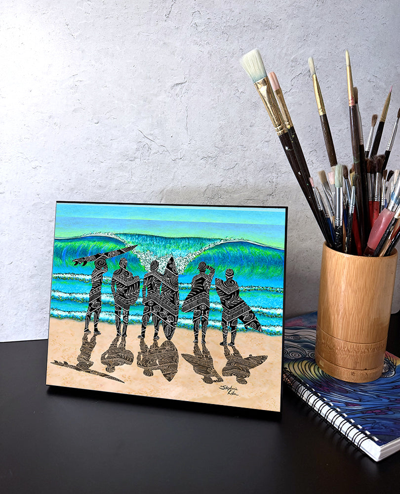 Surf Check Wall Art Panel