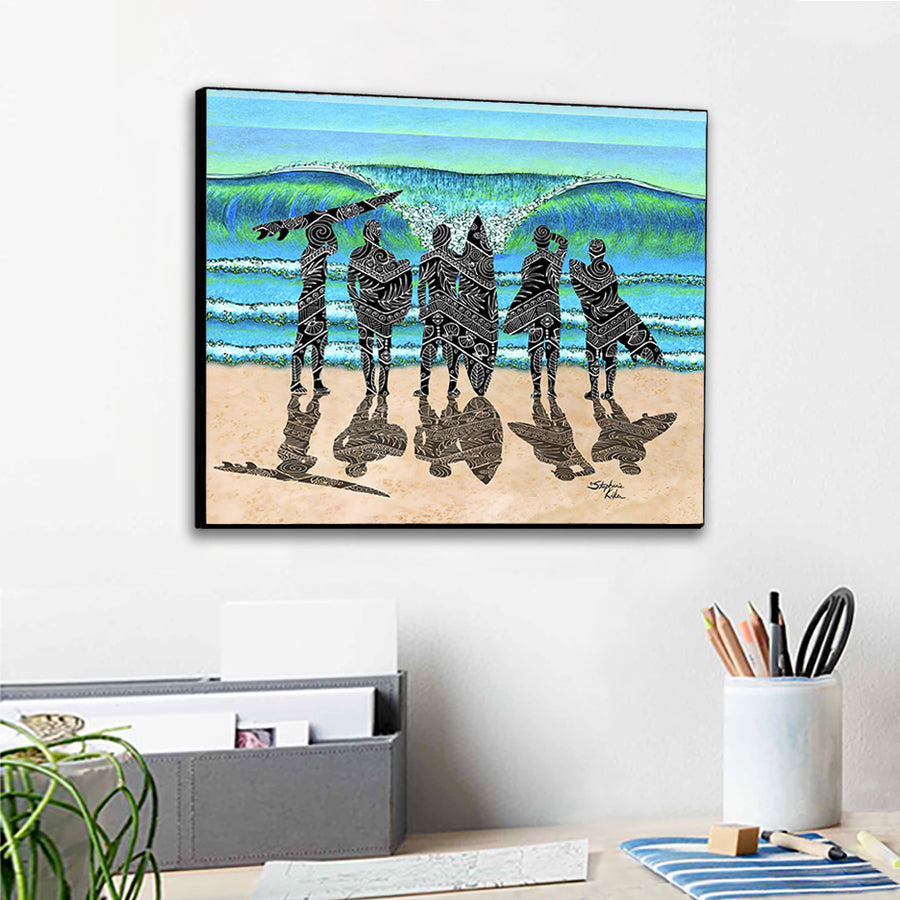 Surf Check Wall Art Panel