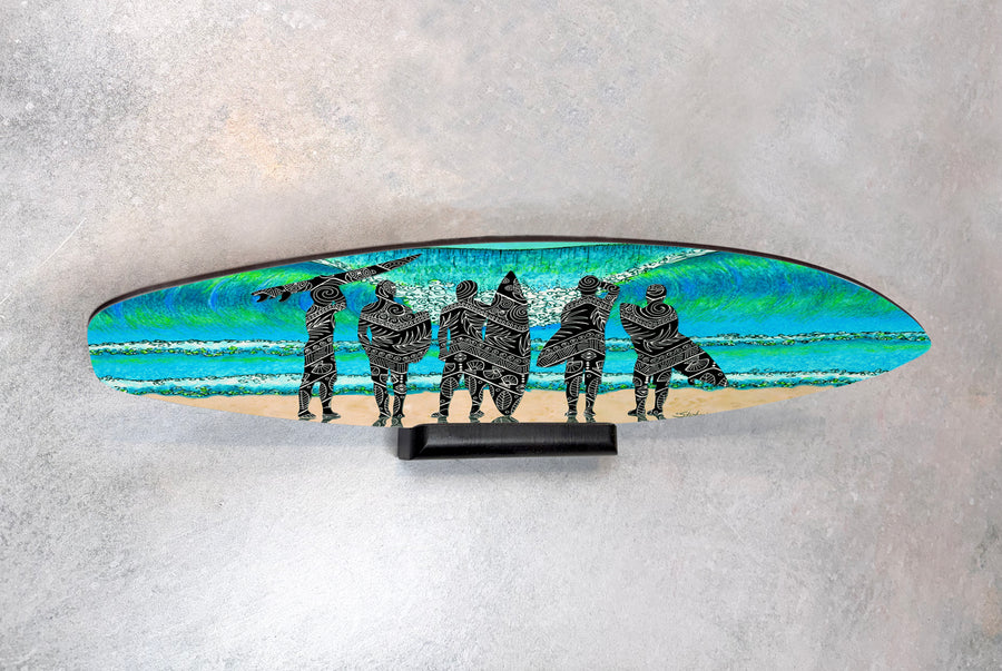 Surf Check Surfboard Wall Art – Stephanie Kiker Designs