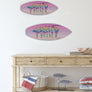 Surf Sisters Surfboard Wall Art
