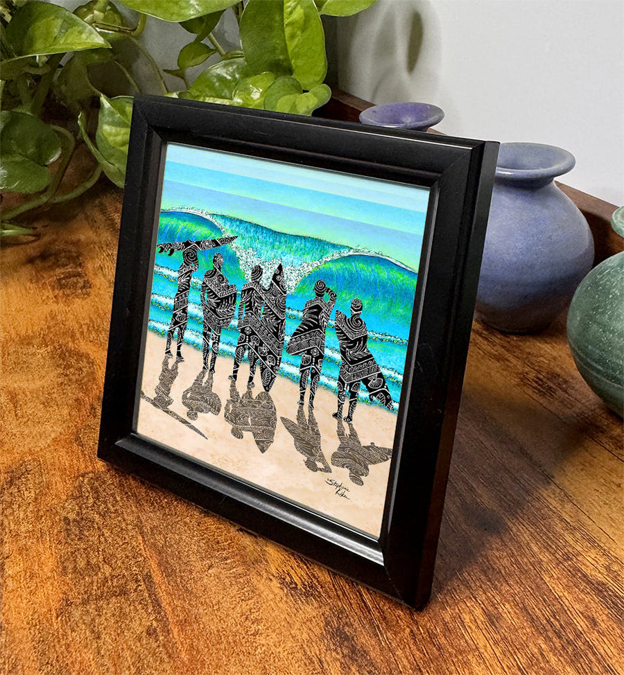 Surf Check Framed Art