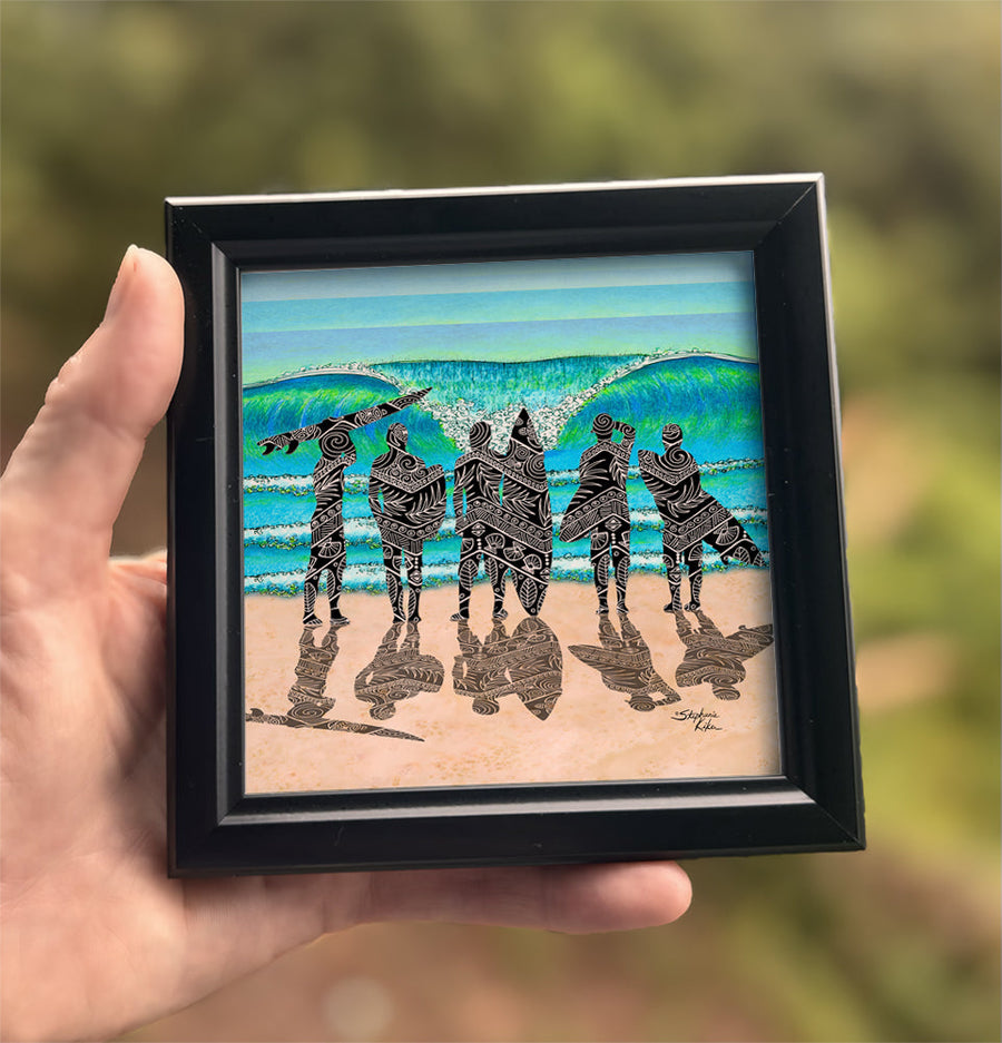 Surf Check Framed Art
