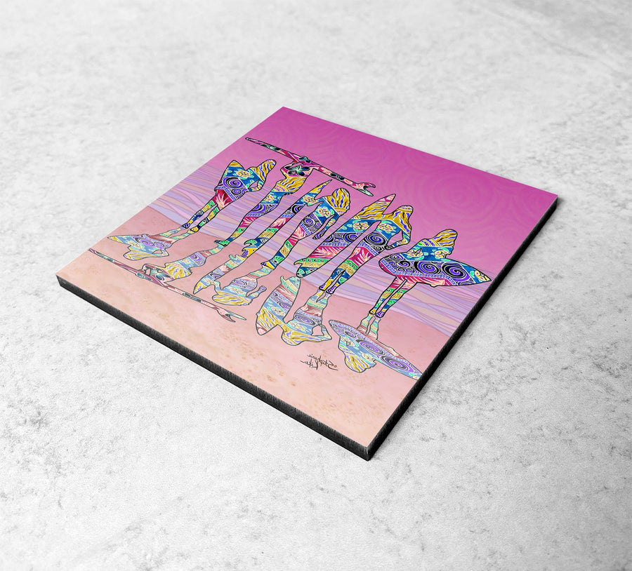 Surf Sisters Magnet