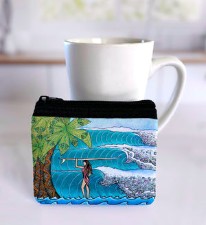 Surfer Girl Coin Bag