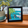 Surfer Girl Framed Art