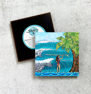 Surfer Girl Magnet