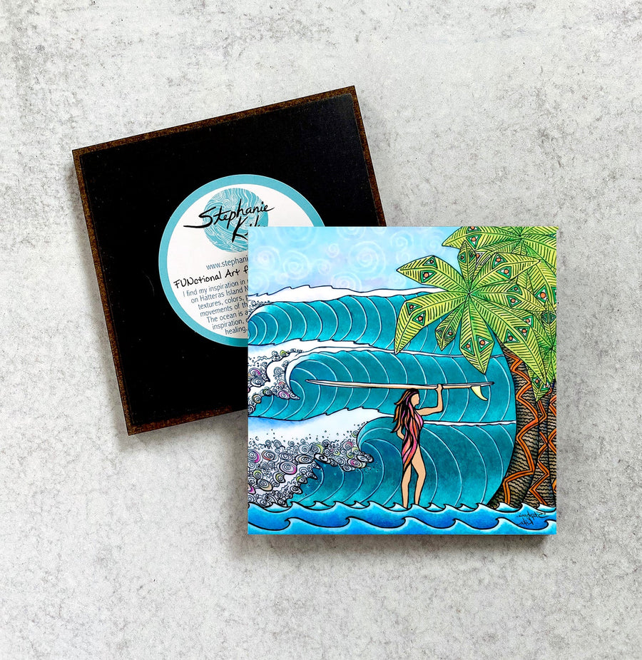 Surfer Girl Magnet