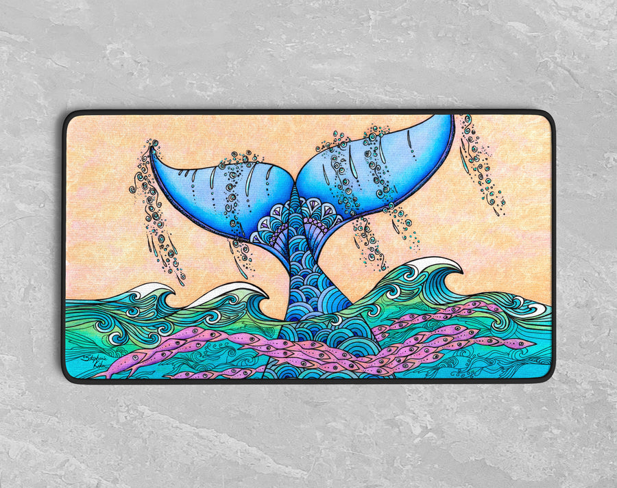Tails of the Sea Desk Mat