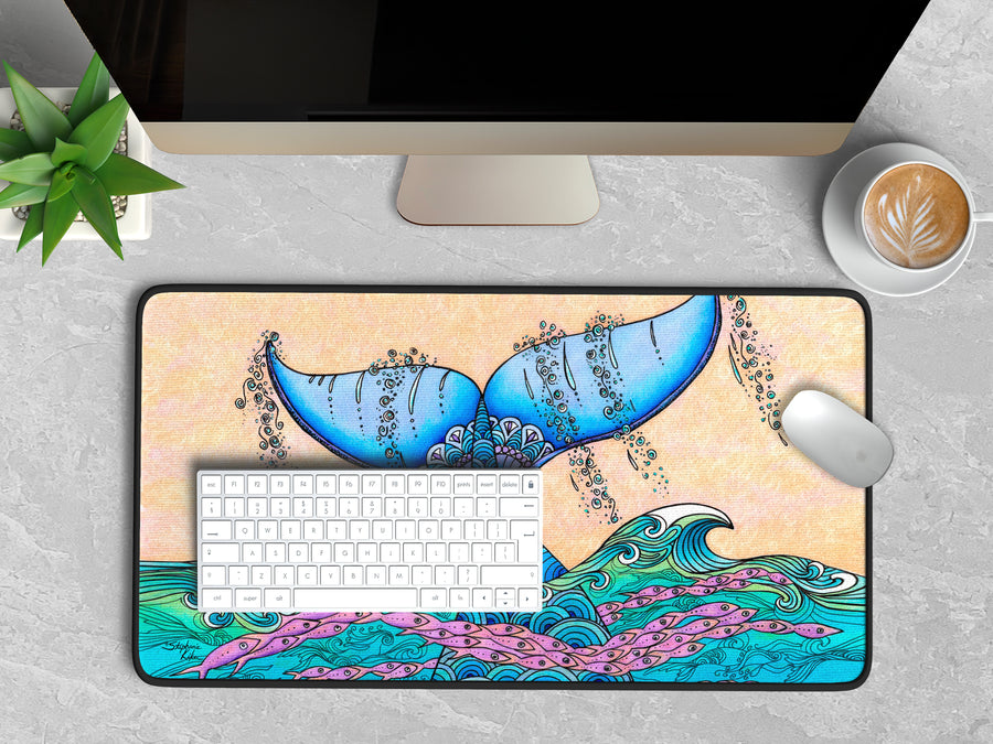 Tails of the Sea Desk Mat