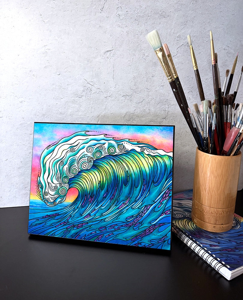 The Wave Wall Art Panel