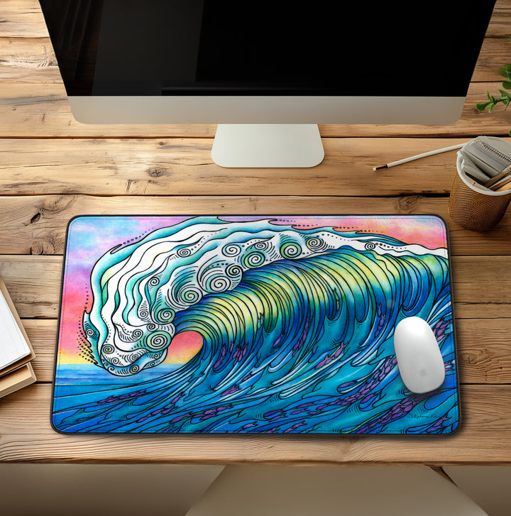 The Wave Desk Mat