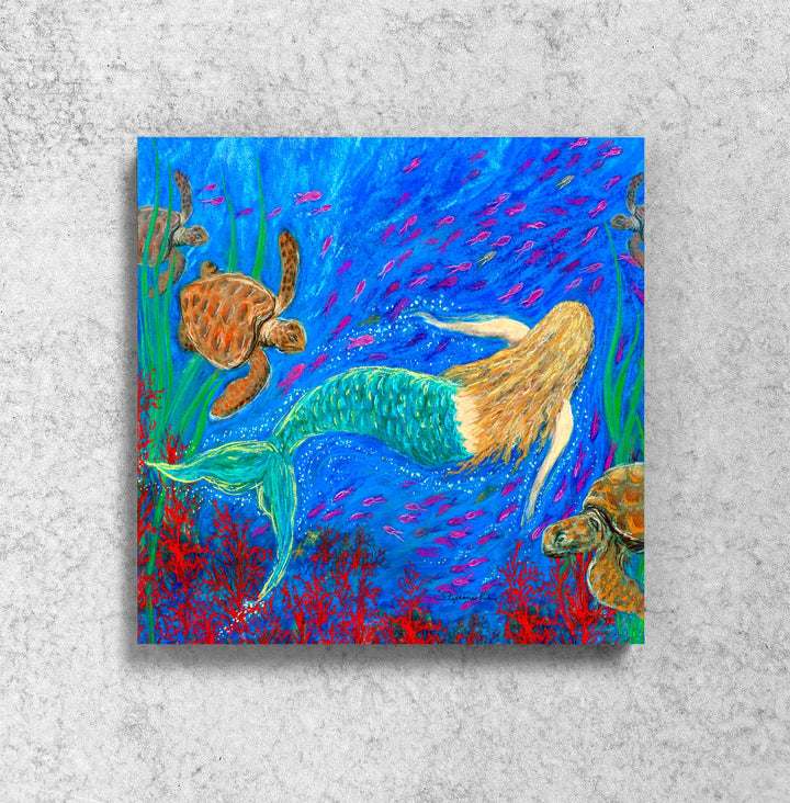The Mermaid Dance Magnet