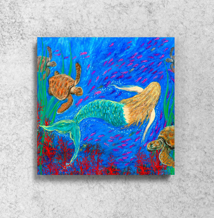 The Mermaid Dance Magnet