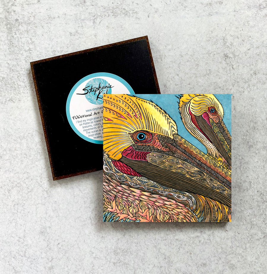 The Pelicans Magnet