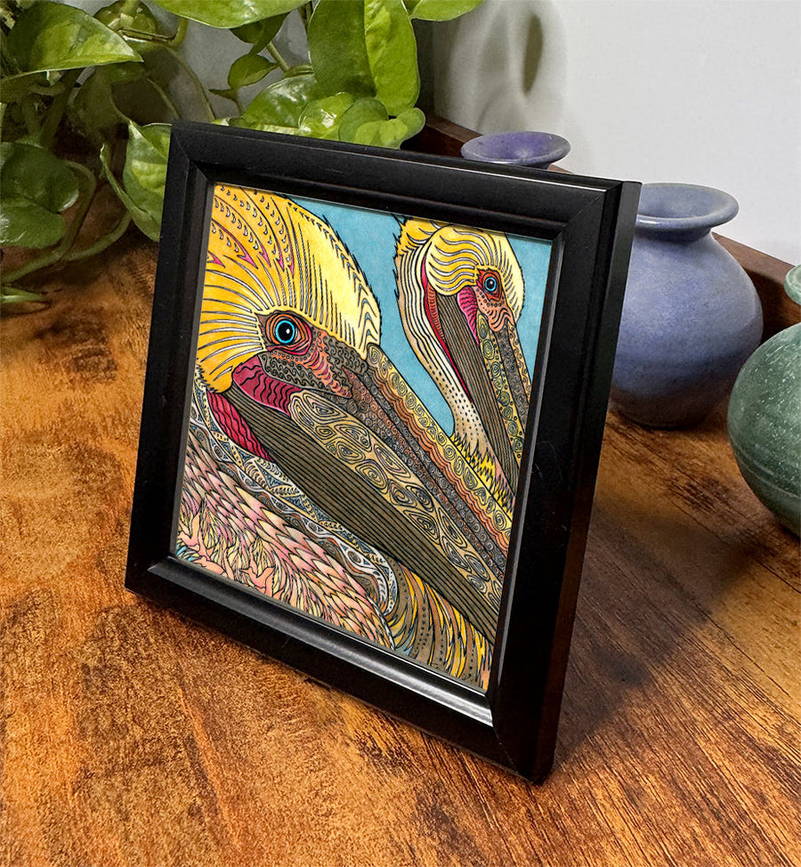 The Pelicans Framed Art