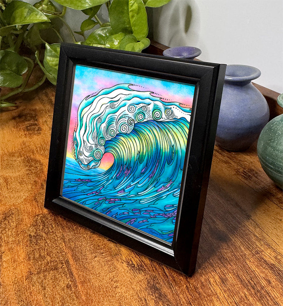 The Wave Framed Art
